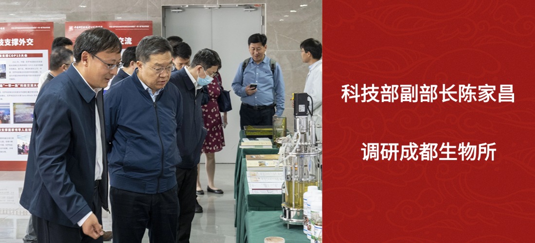 科技部副部长陈家昌调研成都生物所